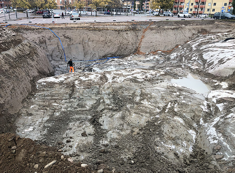 Parkeringshus vid Karlstads Centralsjukhus